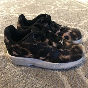 Cheetah Toddler Girls Adidas Shoes